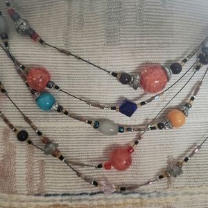🌞2/$10 Bundle & Save High End 4 Strand Beaded Neclace